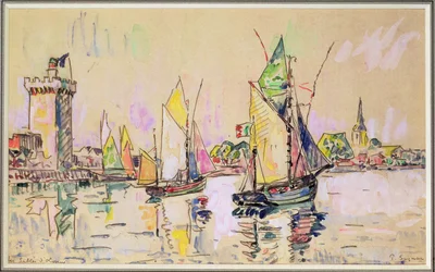 Barcos de vela en Les Sables-d